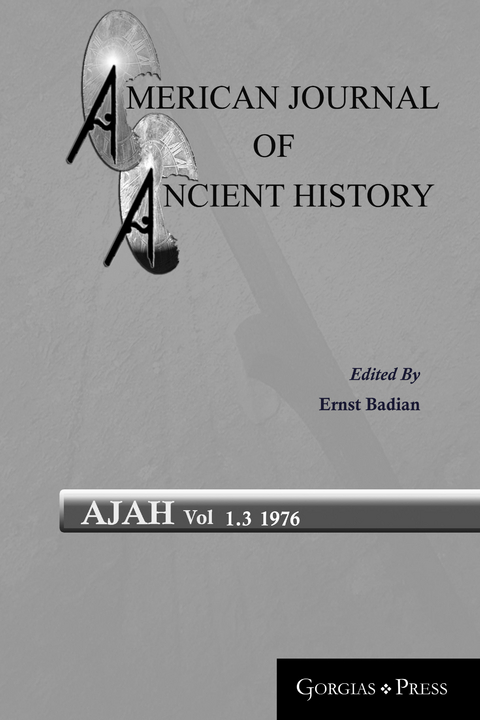 American Journal of Ancient History - 