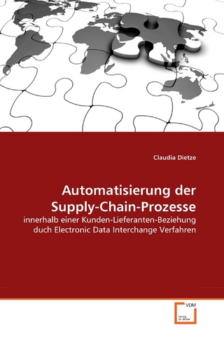Automatisierung der Supply-Chain-Prozesse - Claudia Dietze