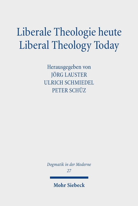 Liberale Theologie heute - Liberal Theology Today - 
