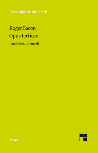 Opus Tertium - Roger Bacon; Nikolaus Egel