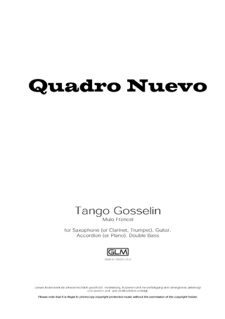 Tango Gosselin - Mulo Francel