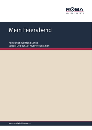 Mein Feierabend - Wolfgang Kähne; Bernhard Bohlke