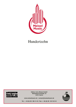 Hundertzehn - Hans Fritz Beckmann; Peter Kreuder