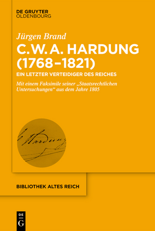 Clemens Wilhelm Adolph Hardung (1768?1821) - Jürgen Brand