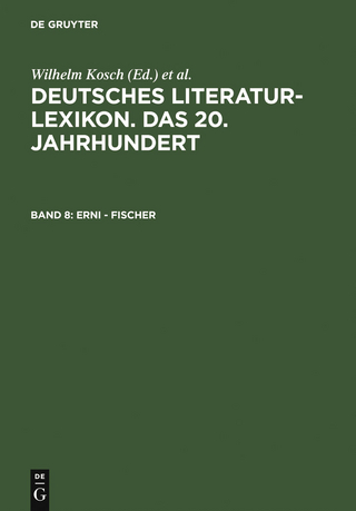 Erni - Fischer - Wilhelm Kosch; Lutz Hagestedt