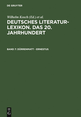 Dürrenmatt - Ernestus - Wilhelm Kosch; Lutz Hagestedt