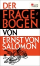 Der Fragebogen Ernst von Salomon Author