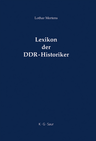 Lexikon der DDR-Historiker - Lothar Mertens