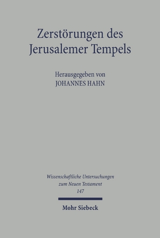 Zerstörungen des Jerusalemer Tempels - Johannes Hahn