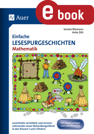 Einfache Lesespurgeschichten Mathematik - Sandra Blomann; Anke Zöh