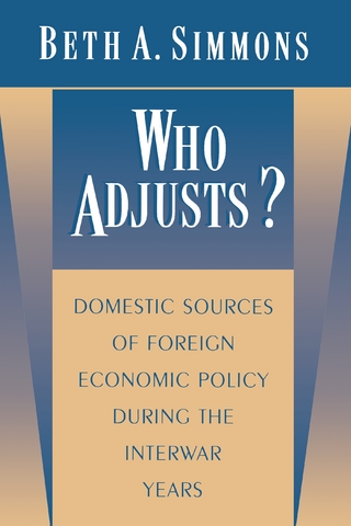 Who Adjusts? - Beth A. Simmons