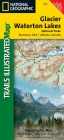 Glacier, Waterton Lakes National Parks, Montana, USA/Alberta, Canada - National Geographic Maps