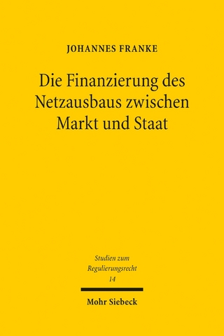 Die Finanzierung des Netzausbaus zwischen Markt und Staat - Johannes Franke