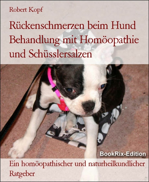 Rückenschmerzen beim Hund Behandlung mit Homöopathie und Schüsslersalzen - Robert Kopf