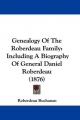 Genealogy of the Roberdeau Family - Roberdeau Buchanan