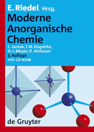 Moderne Anorganische Chemie - Erwin Riedel; Christoph Janiak; Thomas Klapötke; Hans-Jürgen Meyer; Ralf Alsfasser