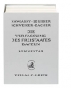 Die Verfassung des Freistaates Bayern: Rechtsstand: 1. April 1999