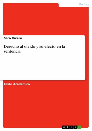 Derecho al olvido y su efecto en la sentencia - Sara Rivero