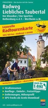 Radweg Liebliches Taubertal,Rothenburg o.d.T. - Wertheim a. M.