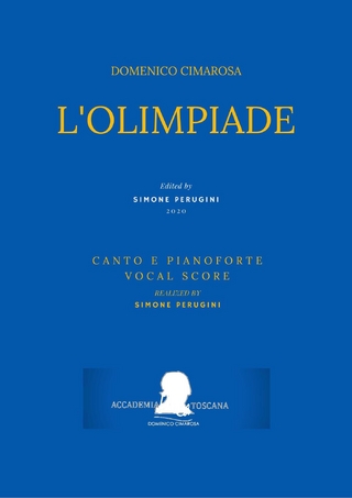 L'Olimpiade (Canto e pianoforte - Vocal Score) - a cura di) Cimarosa (Simone Perugini, Domenico; Domenico Cimarosa