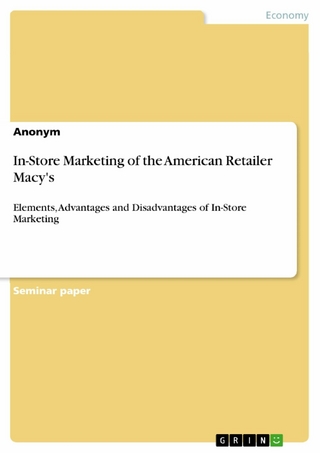In-Store Marketing of the American Retailer Macy's
