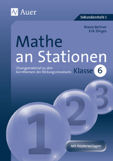 Mathe an Stationen 6 - Marco Bettner, Erik Dinges