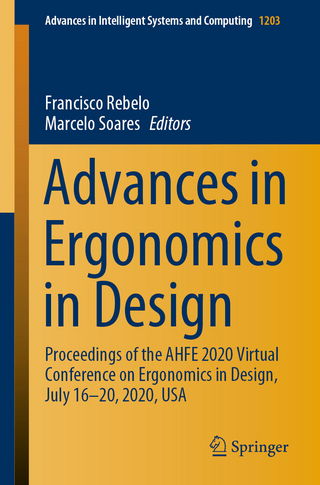Advances in Ergonomics in Design - Francisco Rebelo; Marcelo Soares