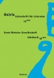 Osiris. Zeitschrift für Literatur und Kunst / An und für Ernst Meister