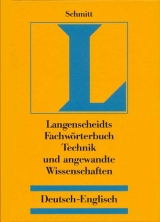Langenscheidt Fachwörterbuch Technik und angewandte Wissenschaften - 