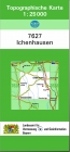TK25 7627 Ichenhausen: Topographische Karte 1:25000 (TK25 Topographische Karte 1:25000 Bayern)