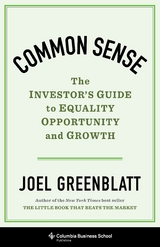 Common Sense -  Joel Greenblatt