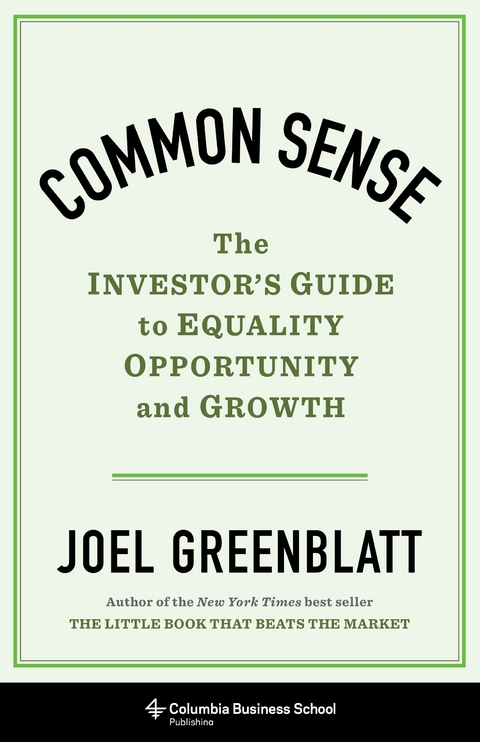 Common Sense -  Joel Greenblatt