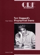 Tom Stoppard's Biographical Drama (CDE - Studies)