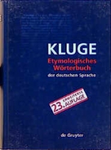 Etymologisches Wörterbuch der Deutschen Sprache - Kluge, Friedrich