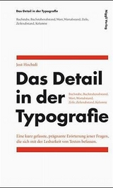Das Detail in der Typografie - Jost Hochuli