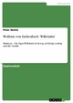 Wolfram von Eschenbach 'Willehalm': Munleun - Die Figur Willehalm in Bezug auf KÃ¶nig Ludwig und die Familie Peter Heilek Author