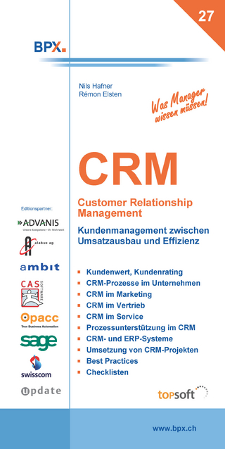CRM, Customer Relationship Management - Nils Hafner; BPX