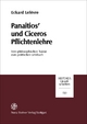 Panaitios Und Ciceros Pflichtenlehre: Vom Philosophischen Traktat Zum Politischen Lehrbuch (Historia - Einzelschriften)