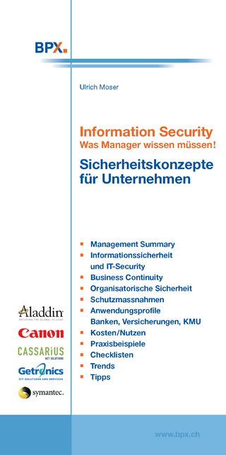 Information Security - Ulrich Moser; BPX