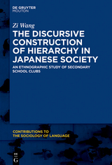 Discursive Construction of Hierarchy in Japanese Society -  Zi Wang