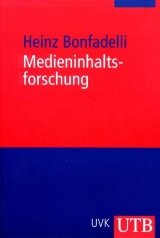 Medieninhaltsforschung - Heinz Bonfadelli