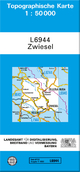 Topographische Karte Bayern Zwiesel