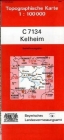 TK100 7134 Kelheim (B): Topographische Karte 1:100000 (Topographische Karten 1:100000 (TK 100) Bayern (amtlich) / Normalausgabe (N): Grundriss, ... Ausgabe mit Verwaltungsgrenzen (V).)