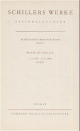 Werke, Nationalausgabe, 43 Bde. in 55 Tl.-Bdn., Bd.38/1, Briefwechsel, Briefe an Schiller 1.11.1798-31.12.1800: Band 38, Teil I: Briefe an Schiller ... (Schillers Werke / Nationalausgabe, Band 38)