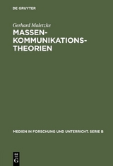 Massenkommunikationstheorien - Gerhard Maletzke