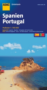 ADAC Länderkarte Spanien, Portugal 1:750.000