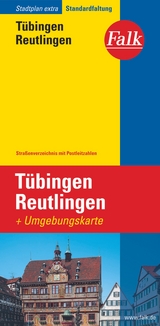 Falk Stadtplan Extra Tübingen, Reutlingen 1:22.500