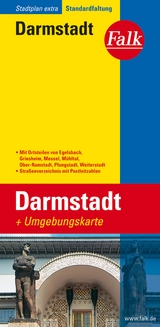 Falk Stadtplan Extra Darmstadt 1:17.500 - 