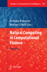 Natural Computing in Computational Finance - 