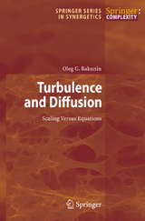 Turbulence and Diffusion - Oleg G. Bakunin